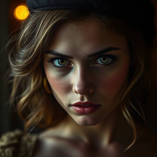 Portrait de Camille Dubois, actrice jouant Chloé Rousseau