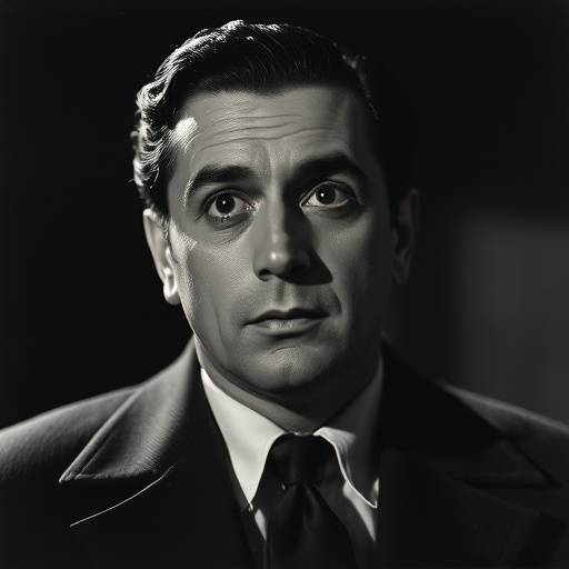 Portrait de Louis Girard, acteur jouant Antoine Lefèvre